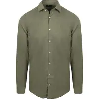 Steppin' Out Flannel Skjorte Olive Grøn Mørkegrøn måle