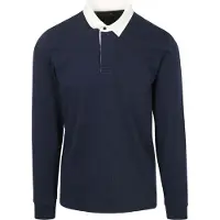 Steppin' Out Rugby Polo Navy Blå Mørkeblå måle