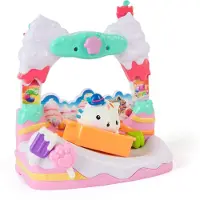 Gabby's Dollhouse Legesæt - 7 Dele - Balcony Set - Cakey Cat's S - - OneSize - Dukketilbehør