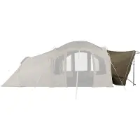 Kampa - Campingtelte/familietelte - Mod 250 Dune Suv Tunnel til Unisex - Kaki