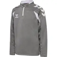 Hummel Sportsweatshirt 'Core 2.0' mørkegrå / hvid