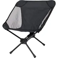 Kampa - Campingborde og campingstole - Button Chair Black til UnisexAluminium - Sort