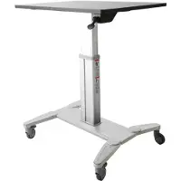 StarTech.com Mobile Sit-Stand Workstation - stativ 50 kg