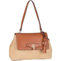 GUESS Maggie Straw Skuldertaske