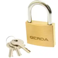 Gerda sikkerhedsbøjlelås MOSIEZNA 60 mm