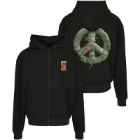 Mister tee Puffer Peace Heavy Oversize Sweatshirt Med Lynlås
