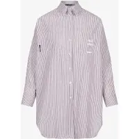 FEMSSY Tunika 'TUNIC STRIPE DRESS BLUE' lilla