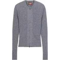 GOBI Cashmere Cardigan grå-meleret