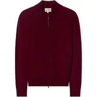 GOBI Cashmere Cardigan 'Women's Timeless Cashmere Full-Zip Cardigan' bordeaux