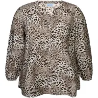Zhenzi Bluse 'Maida 1636' brun