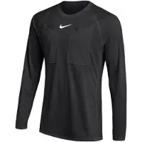 Nike Dommertrøje III Dri-FIT - Sort/Hvid Lange Ærmer, størrelse Medium