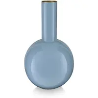 Pip studio Vase Metal Light Blue 19x33