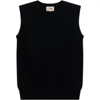 GOBI Cashmere Strikvest 'Women's Timeless Cashmere Crewneck Vest' sort