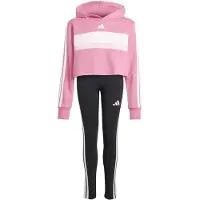 Adidas Seasonal Essentials Tiberio 3 Stripes Fleece Leggings Træningsdragt