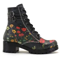 Goby Boots 'WDRY127' blandingsfarvet / sort