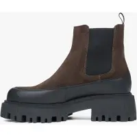 Estro Chelsea Boots '09-3593' mørkebrun