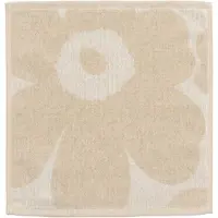 Marimekko Unikko Mini håndklæde 30x30 cm Off white-hør