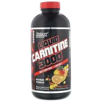 Nutrex Research, L-Carnitine 3000, Orange Mango, 15,72 fl oz (465 ml)