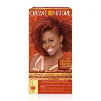 Creme of Nature Exotic Shine Hrfarve Med Arganolie fra Marokko 6.4 Kobberrd 1 Pfring
