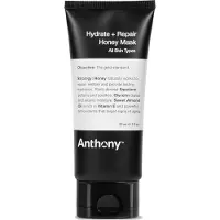 Anthony Hydrate + Repair Honey Mask Stimulerer din hud og ?bner porer med honning vitaminer C&E glycerin s?d mandel squalane og calendula berolig