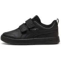 Puma Courtflex V3 Sneakers Kids, Shoes, Black/Black/Cast Iron, 35