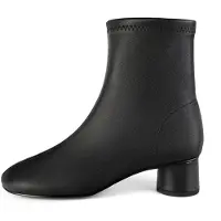 L37 HANDMADE SHOES Ankelstøvler 'LUMINOUS FADE' sort