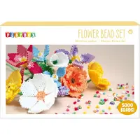 Playbox Perlesæt - 5000 stk. - Blomster - - OneSize - Perler