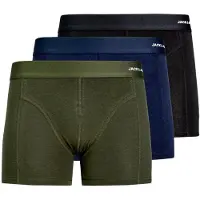 Jack & Jones Boksershorts mørkeblå / mørkegrøn / sort