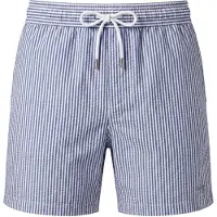 Vercate Badeshorts 'Seersucker' mørkeblå