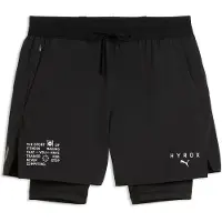 Puma x HYROX PWRMODE 2-in-1 Shorts Men, Fitness, Black, 6XL