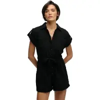 Superdry Belted Utility Playsuit Kortærmet Romper