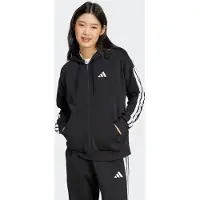 Adidas Sweatjakke 'Essentials' sort / hvid