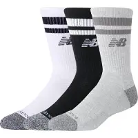 New Balance Active Lifestyle Striped Crewsokker Assorteret