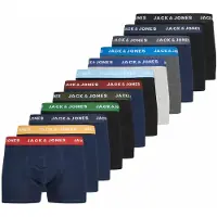 Jack & Jones Boksershorts navy / lysegrå / grå-meleret / sort