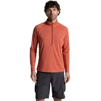 Craghoppers Nosilife Solarshield+ Half Zip T-shirt Med Lange ærmer