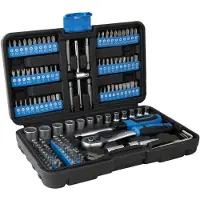 Güde Topnøglesæt m/ bits - 1/4" - 130 dele