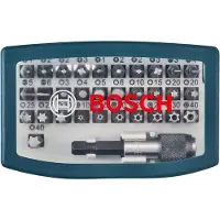 Bosch Skruebitsæt med 32, dele, blå