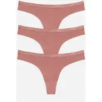 LEAFLETIC Panty 'Women’s Mid Rise Brazilian' lyserød