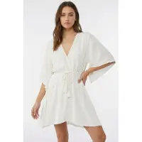 O'Neill Essentials Tokeena Cover-up Kortærmet Kort Kjole