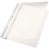 Leitz - Rapportfil - for A4 (210 x 297 mm) - kapacitet: 250 ark - hvid