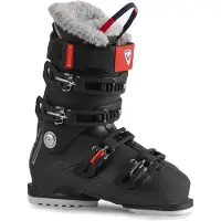 Rossignol - Skistøvler dame - Pure Elite 70 Deep Black til UnisexUld - Størrelse 36,5 - Sort