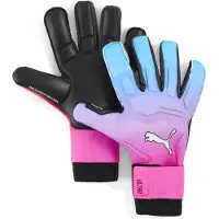 Puma Målmandshandske Ultra Ultimate Hybrid Showtime - Blå/Pink/Sort, størrelse 11