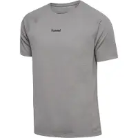 Hummel Funktionsskjorte 'MOMENTUM' grå / sort