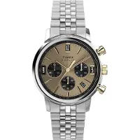 Timex Herreur TW2W60100 Marlin Beige/Stål Ø40 mm