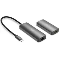Digitus - Sender og modtager - video/audio/USB forlænger - HDMI, USB-C - op til 30 m