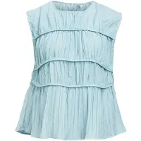 Object Bluse 'OBJMabel' lyseblå