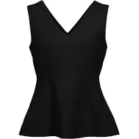 Object Peplum-detalje Top