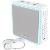 Honeywell Serie 9 DC915S, Sølv, Hvid, 90 dB, IP55, Trådløs, 868 Mhz, 200 m