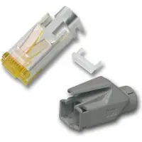 EFB Elektronik H7642.12-50, RJ-45, Grå, Hanstik, Cat6a, 24/7, 1 stk