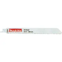 Makita - Sabelsavsklinge - for rustfrit stål, plademetal, stå, jern - 5 stykker - længde: 200 mm - for JR002GZ